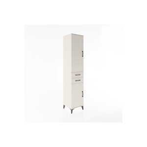 Hyperion Dolap 4 Raflı 2 Çekmeceli 2 Kapaklı 44x44x221 Aytaşı-aytaşı