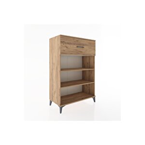 Hyperion Dolap 2 Raflı Tek Çekmeceli 88x44x134 Çam-çam