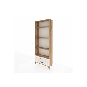 Arges Dolap 4 Raflı 2 Çekmeceli 88x30x221 Çam-aytaşı