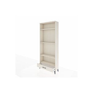 Arges Dolap 4 Raflı Tek Çekmeceli 88x30x221 Aytaşı-aytaşı