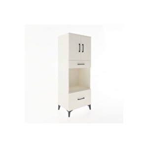 Hyperion Dolap 2 Raflı 2 Çekmeceli 2 Kapaklı 60x44x163 Aytaşı-aytaşı