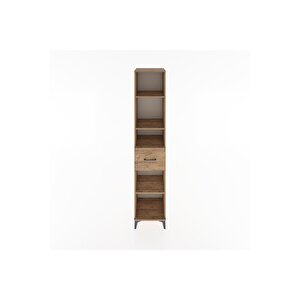 Hyperion Dolap 4 Raflı Tek Çekmeceli 44x44x221 Çam-çam