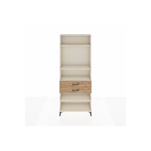 Arges Dolap 4 Raflı 2 Çekmeceli 88x30x221 Aytaşı-çam