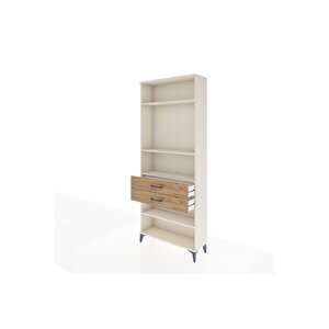 Arges Dolap 4 Raflı 2 Çekmeceli 88x30x221 Aytaşı-çam