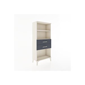 Hyperion Dolap 2 Raflı 2 Çekmeceli 60x44x134 Aytaşı-antrasit