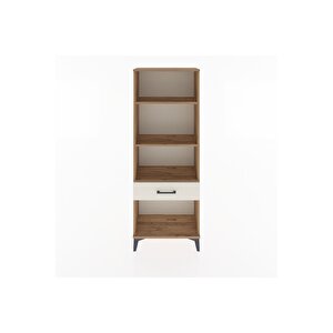 Arges Dolap 3 Raflı Tek Çekmeceli 60x30x163 Çam-aytaşı