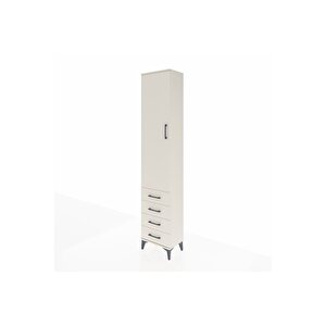Arges Dolap 4 Raflı 4 Çekmeceli Tek Kapaklı 44x30x221 Aytaşı-aytaşı