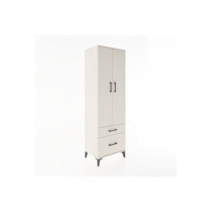 Hyperion Dolap 4 Raflı 2 Çekmeceli 2 Kapaklı 60x44x195 Aytaşı-aytaşı