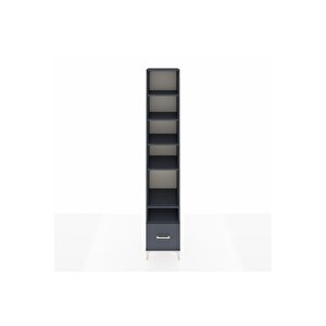 Hyperion Dolap 6 Raflı Tek Çekmeceli 44x44x243 Antrasit-antrasit