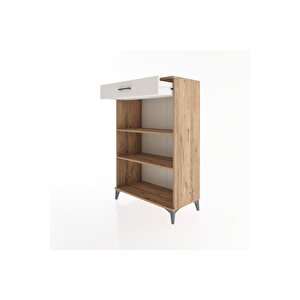 Hyperion Dolap 2 Raflı Tek Çekmeceli 88x44x134 Çam-aytaşı