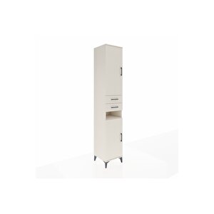 Hyperion Dolap 5 Raflı 2 Çekmeceli 2 Kapaklı 44x44x243 Aytaşı-aytaşı