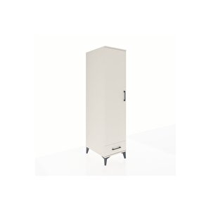 Kronos Dolap 4 Raflı Tek Çekmeceli Tek Kapaklı 44x59x182 Aytaşı-aytaşı