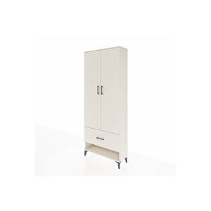 Arges Dolap 2 Raflı Tek Çekmeceli Tek Askılı 88x30x221 Aytaşı-aytaşı