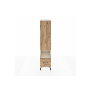 Hyperion Dolap 5 Raflı Tek Çekmeceli Tek Kapaklı 44x44x195 Aytaşı-çam
