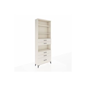 Arges Dolap 4 Raflı 5 Çekmeceli 88x30x243 Aytaşı-aytaşı