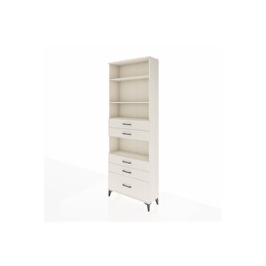 Arges Dolap 4 Raflı 5 Çekmeceli 88x30x243 Aytaşı-aytaşı