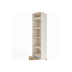 Hyperion Dolap 5 Raflı Tek Çekmeceli 44x44x195 Aytaşı-çam