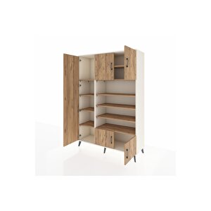 Hyperion Gardrop 10 Raflı 5 Kapaklı 132x44x195 Aytaşı-çam