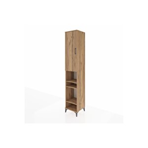 Hyperion Dolap 7 Raflı Tek Kapaklı 44x44x243 Çam-çam