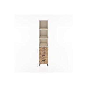 Hyperion Dolap 3 Raflı 4 Çekmeceli 44x44x221 Aytaşı-çam