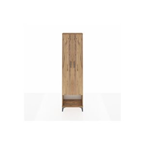 Arges Dolap 5 Raflı 2 Kapaklı 60x30x221 Çam-çam