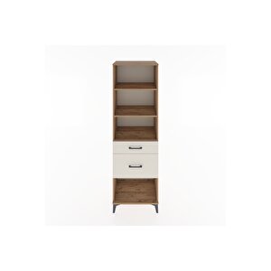Hyperion Dolap 3 Raflı 2 Çekmeceli 60x44x195 Çam-aytaşı