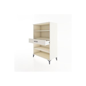 Hyperion Dolap 3 Raflı Tek Çekmeceli 88x44x134 Aytaşı-aytaşı