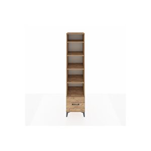 Hyperion Dolap 5 Raflı Tek Çekmeceli 44x44x195 Çam-çam