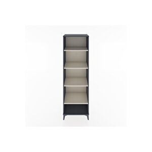 Hyperion Dolap 4 Raflı 60x44x195 Antrasit-aytaşı