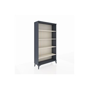 Arges Dolap 4 Raflı 88x30x163 Antrasit-aytaşı