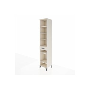 Hyperion Dolap 6 Raflı Tek Çekmeceli 44x44x243 Aytaşı-aytaşı