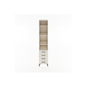 Hyperion Dolap 4 Raflı 4 Çekmeceli 44x44x221 Aytaşı-aytaşı