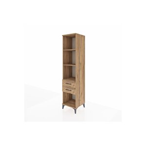 Hyperion Dolap 3 Raflı 2 Çekmeceli 44x44x195 Çam-çam