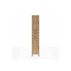 Hyperion Dolap 4 Raflı 3 Çekmeceli 2 Kapaklı 44x44x243 Aytaşı-çam