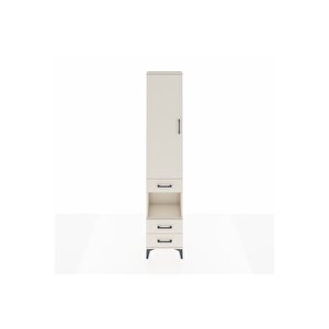 Arges Dolap 4 Raflı 3 Çekmeceli Tek Kapaklı 44x30x221 Aytaşı-aytaşı