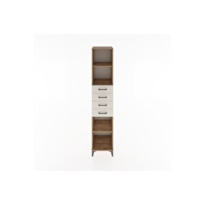 Hyperion Dolap 3 Raflı 4 Çekmeceli 44x44x221 Çam-aytaşı