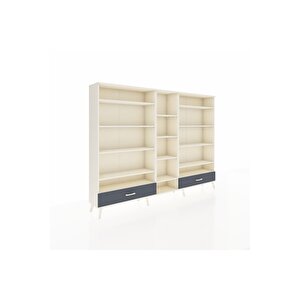 Arges Dolap 14 Raflı 2 Çekmeceli  220x30x163 Aytaşı-aytaşı/antrasit