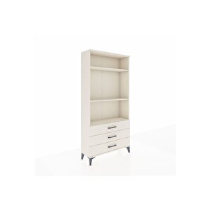 Arges Dolap 3 Raflı 3 Çekmeceli 88x30x182 Aytaşı-aytaşı