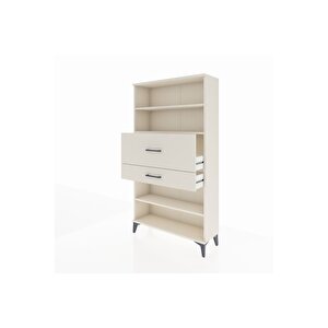 Arges Dolap 3 Raflı 2 Çekmeceli 88x30x163 Aytaşı-aytaşı