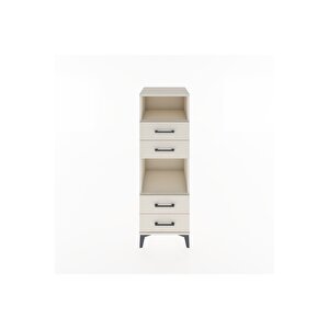 Hyperion Dolap 2 Raflı 4 Çekmeceli 44x44x134 Aytaşı-aytaşı