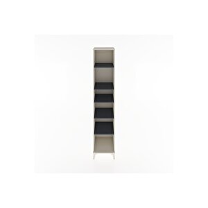 Hyperion Dolap 5 Raflı 44x44x221 Aytaşı-antrasit