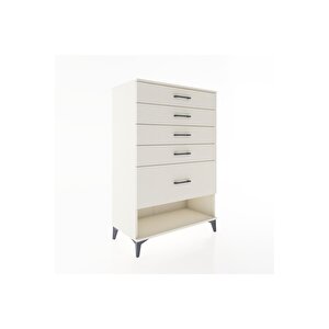Hyperion Dolap 5 Çekmeceli 88x44x134 Aytaşı-aytaşı