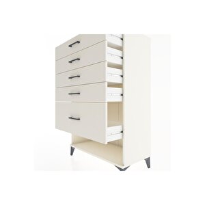 Hyperion Dolap 5 Çekmeceli 88x44x134 Aytaşı-aytaşı