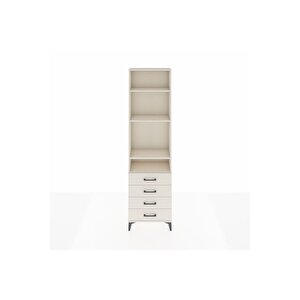 Arges Dolap 4 Raflı 4 Çekmeceli 60x30x221 Aytaşı-aytaşı
