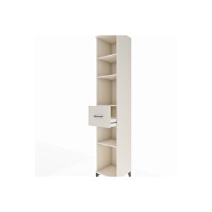 Hyperion Dolap 4 Raflı Tek Çekmeceli 44x44x243 Aytaşı-aytaşı