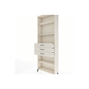 Arges Dolap 4 Raflı 3 Çekmeceli 88x30x243 Aytaşı-aytaşı