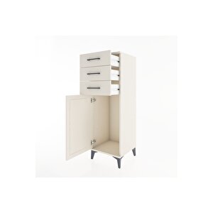 Hyperion Dolap 3 Çekmeceli Tek Kapaklı 44x44x134 Aytaşı-aytaşı