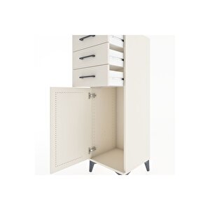Hyperion Dolap 3 Çekmeceli Tek Kapaklı 44x44x134 Aytaşı-aytaşı