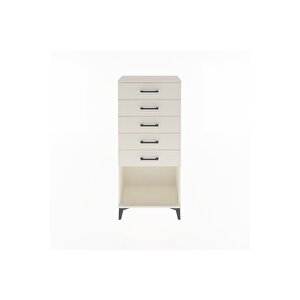 Arges Dolap 5 Çekmeceli 60x30x134 Aytaşı-aytaşı