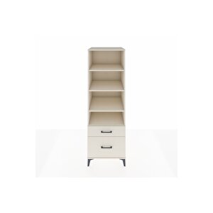 Kronos Dolap 4 Raflı 2 Çekmeceli 60x59x182 Aytaşı-aytaşı